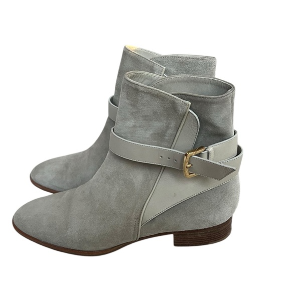 Loro Piana grey suede ankle boots size 37 - Picture 2 of 9